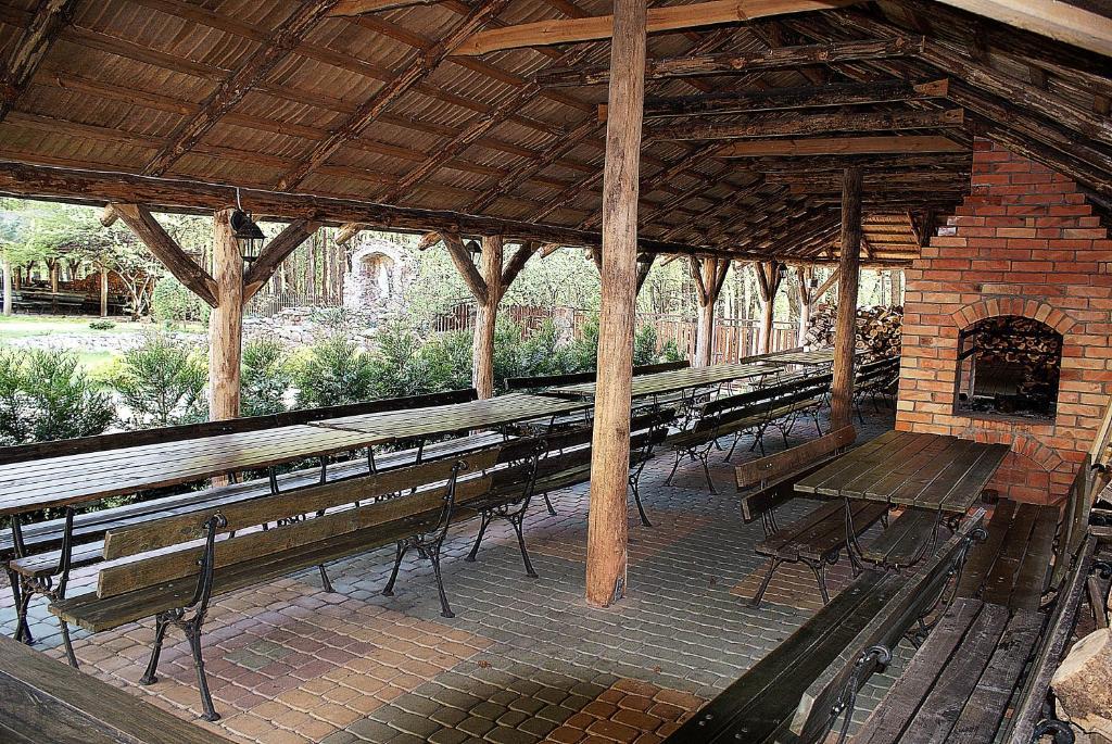 Augustowia Hotel Bagian luar foto